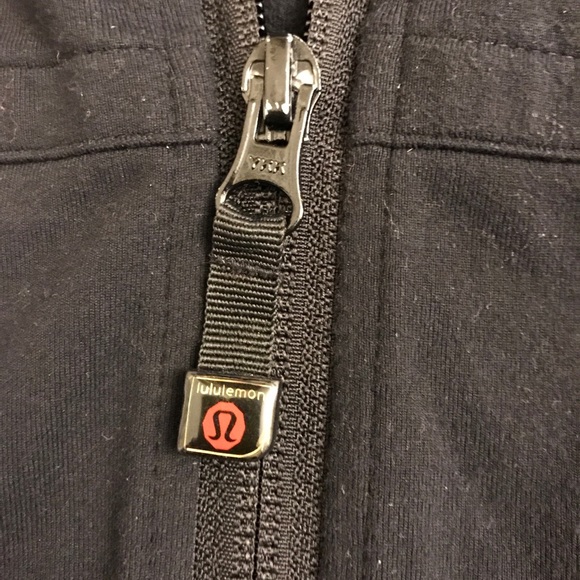 Lululemon black full zip jacket mens sz M - Picture 3 of 4
